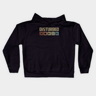 Disturbed Control Button Kids Hoodie